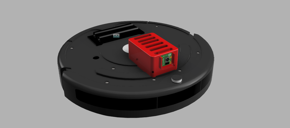 Final render of TRAIN with the completed case design